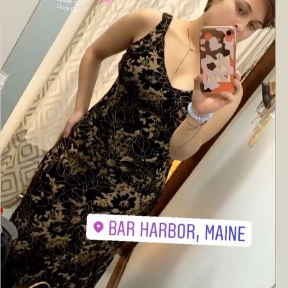 Floor length coldwater creek evening gown